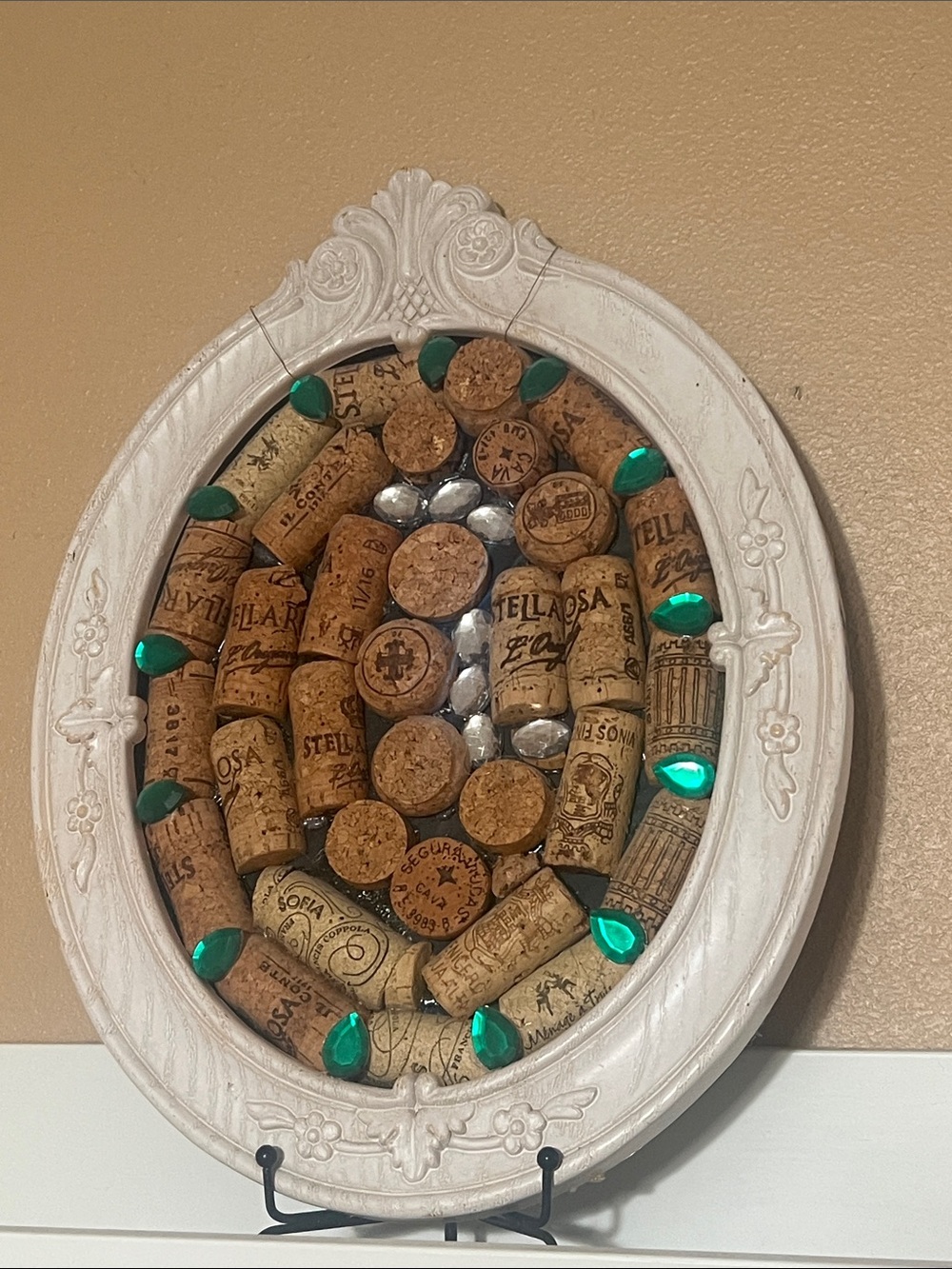 Cork board w/stand